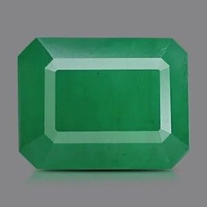Shiny green emerald gemstone from original gemstone shop in Pune