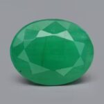 Shiny green Emerald (Panna) gemstone from original gemstone shop in Pune