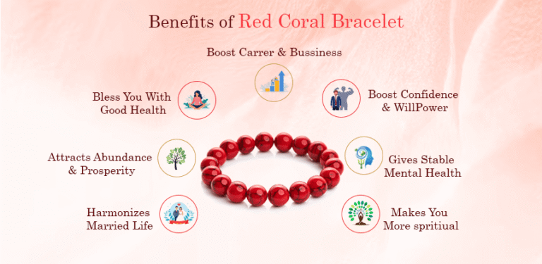 Redcoral_bracelet benefits for health, wealth, and astrology