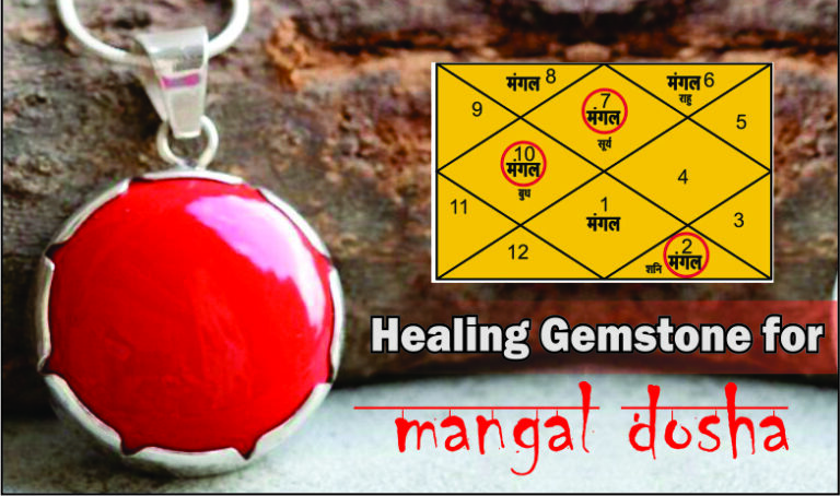 Healing Gemstone for Mangal Dosh - Red Coral (Moonga)