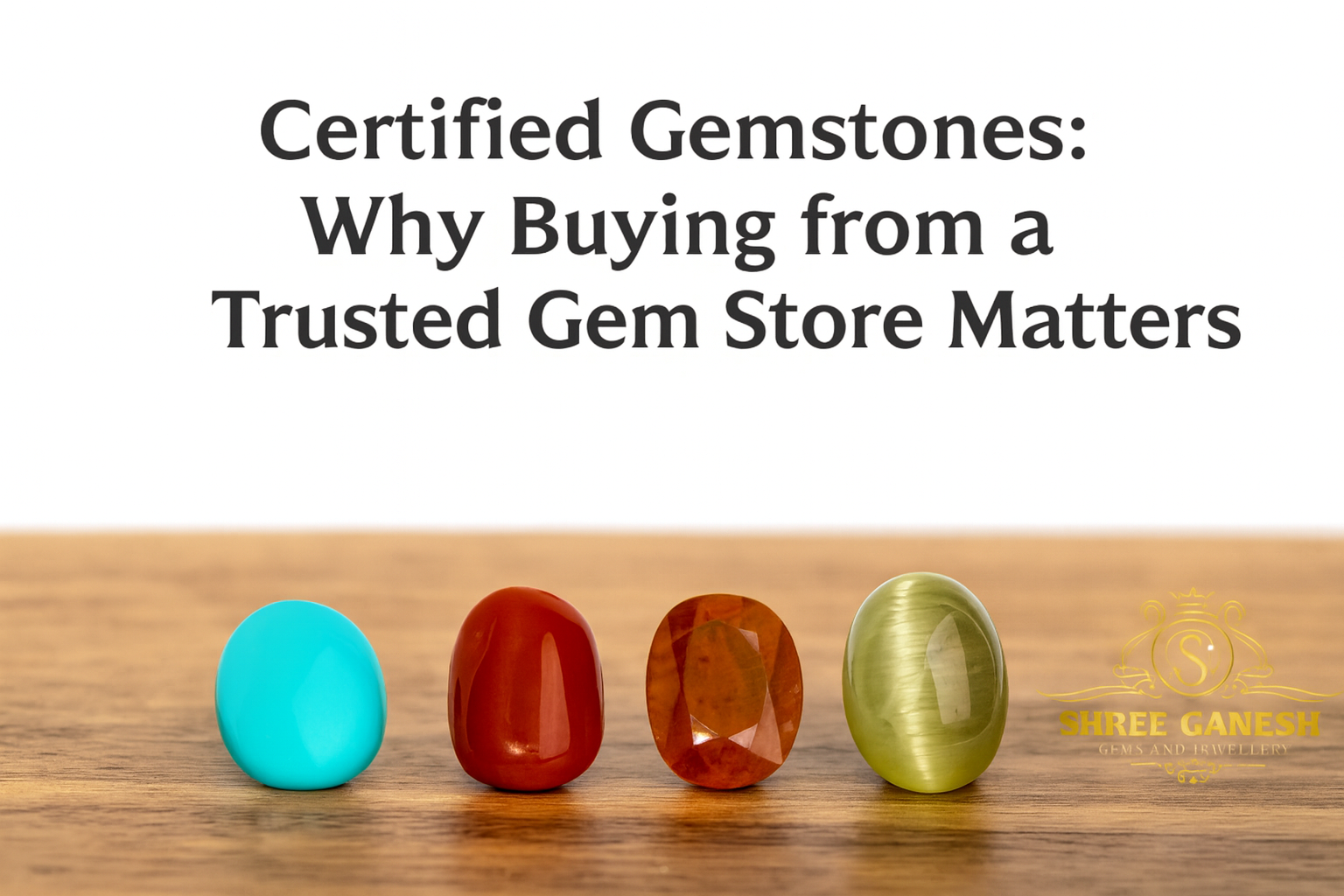 Certified Gemstones collection at Shree Ganesh Gems and Jewellery – natural, lab-certified stones for astrology, health, wealth, and success.